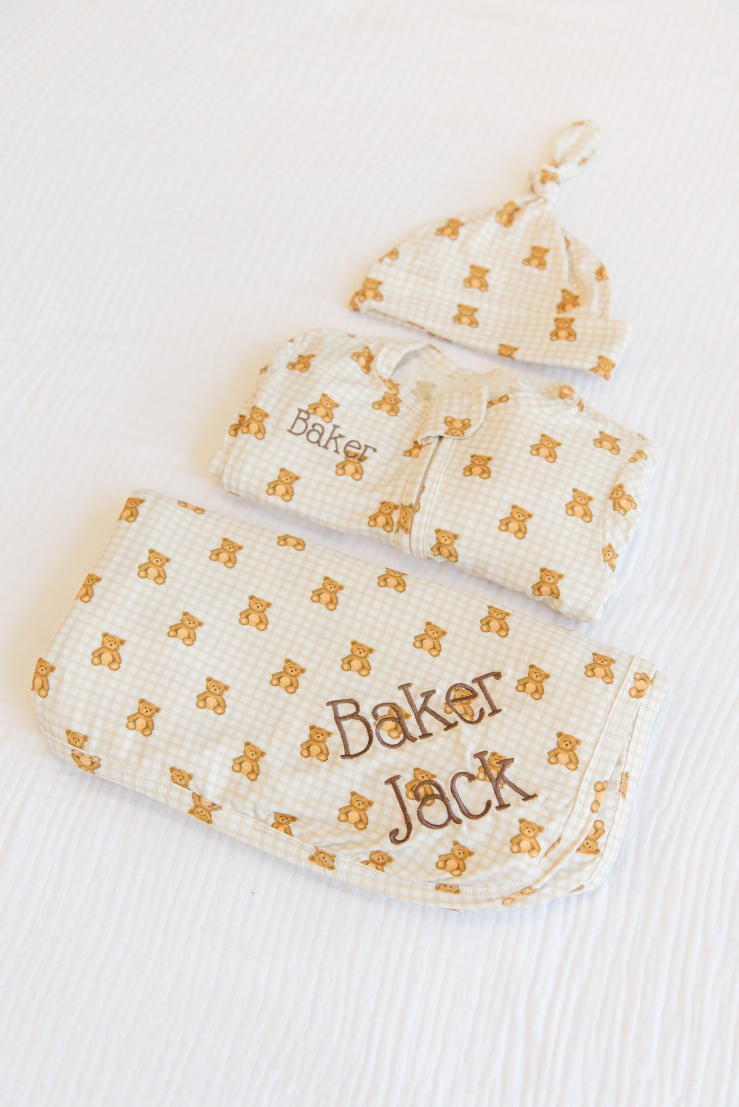 Personalized Girls Bamboo Footie