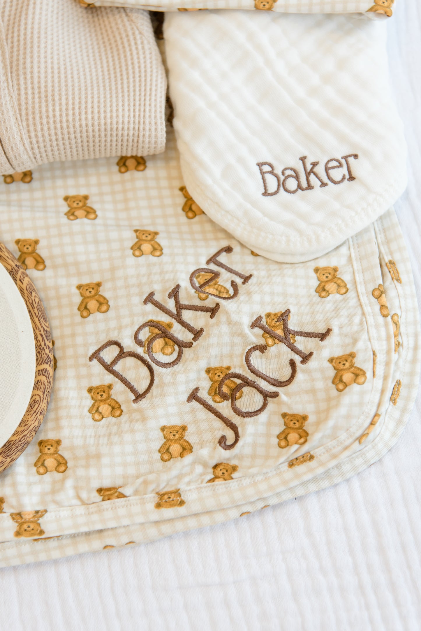 Personalized Bamboo Swaddle Blanket