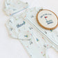 Personalized Boys Bamboo Footie