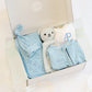 Blue Gingham Swaddle | Blanket
