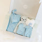 Personalized Blue Gingham Gift Set