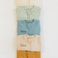 Personalized Organic Waffle Knit Footie