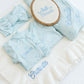 Personalized Bamboo Ruffled Footie