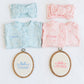 Personalized Bamboo Ruffled Footie