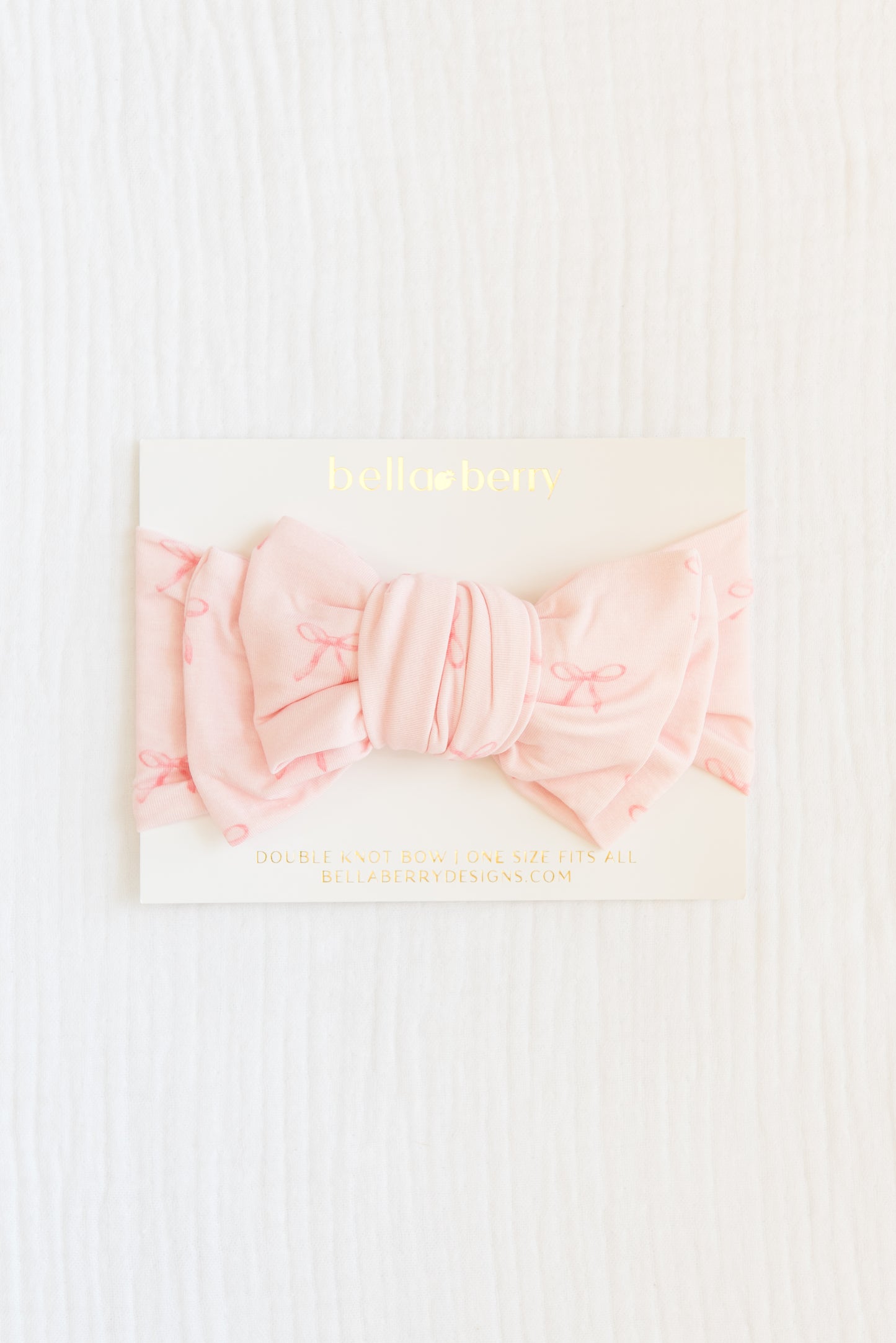 Bamboo Double Knot Bow