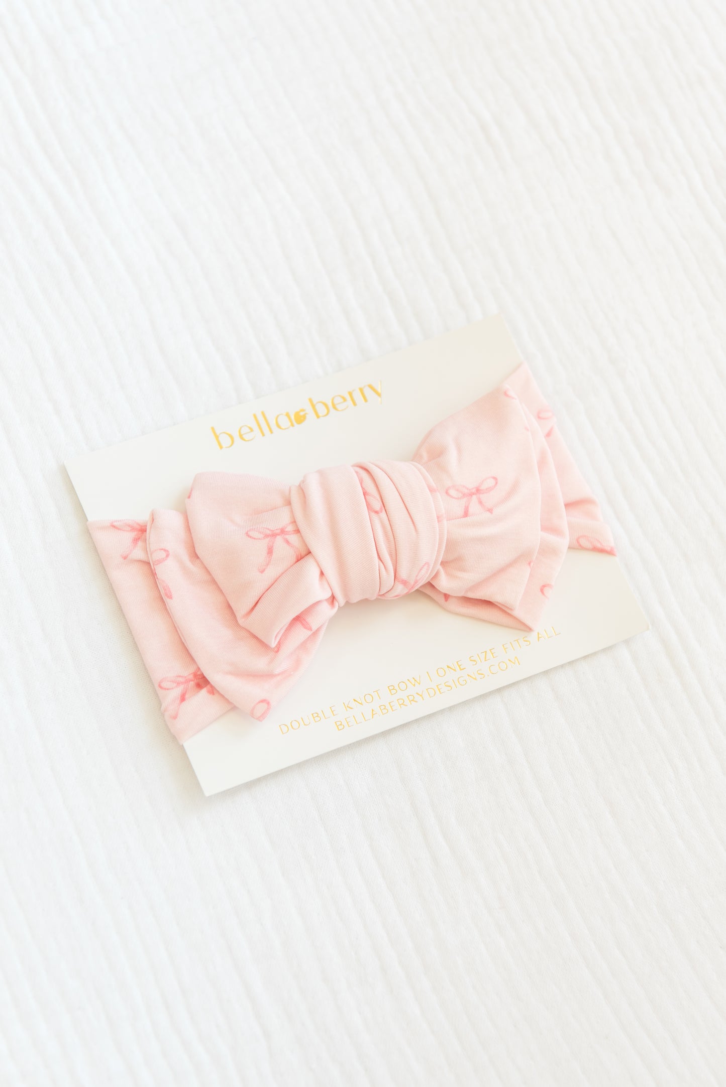 Bamboo Double Knot Bow
