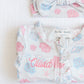 Personalized Bamboo Ruffled Footie