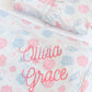 Personalized Bamboo Swaddle Blanket