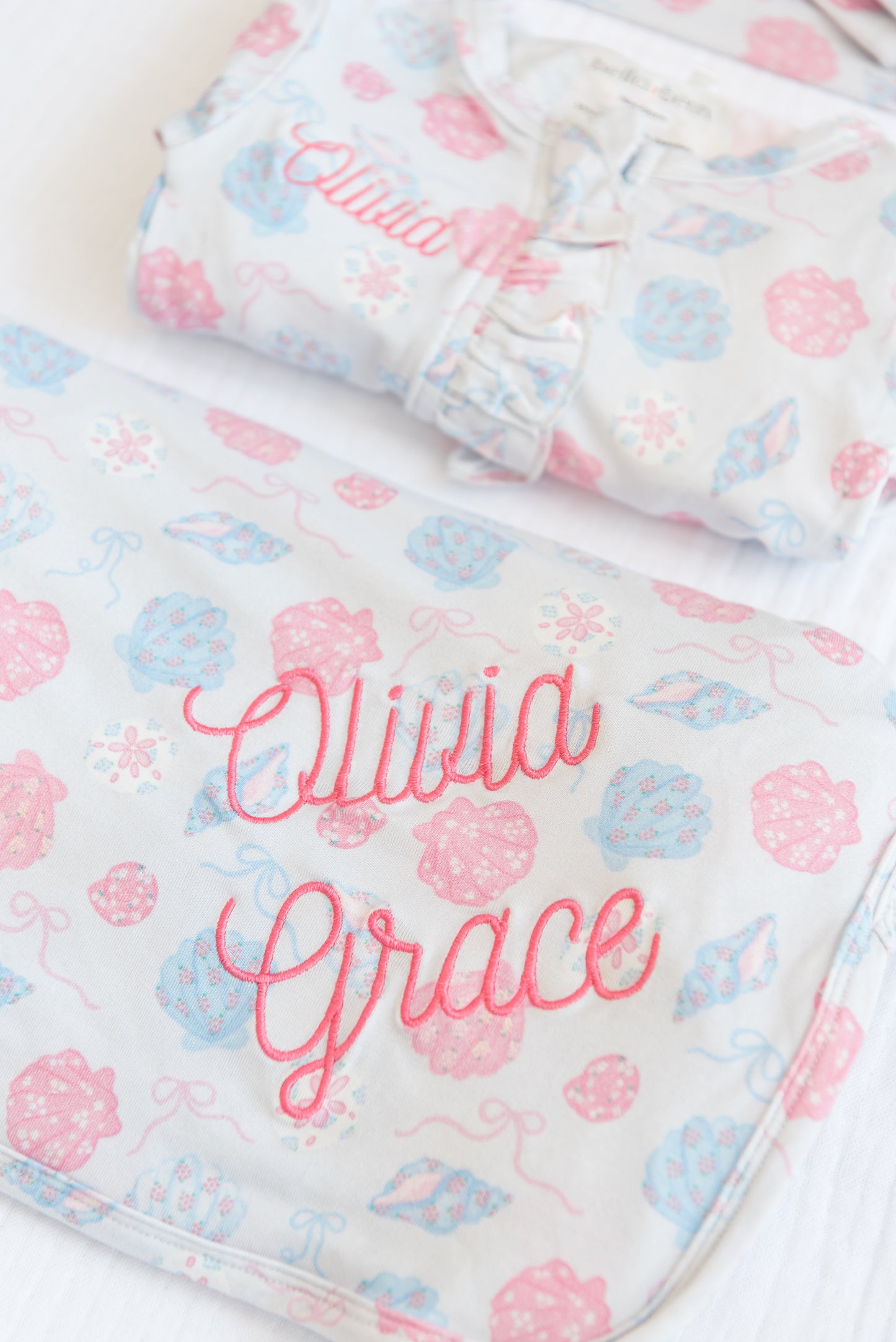 Personalized Bamboo Swaddle Blanket