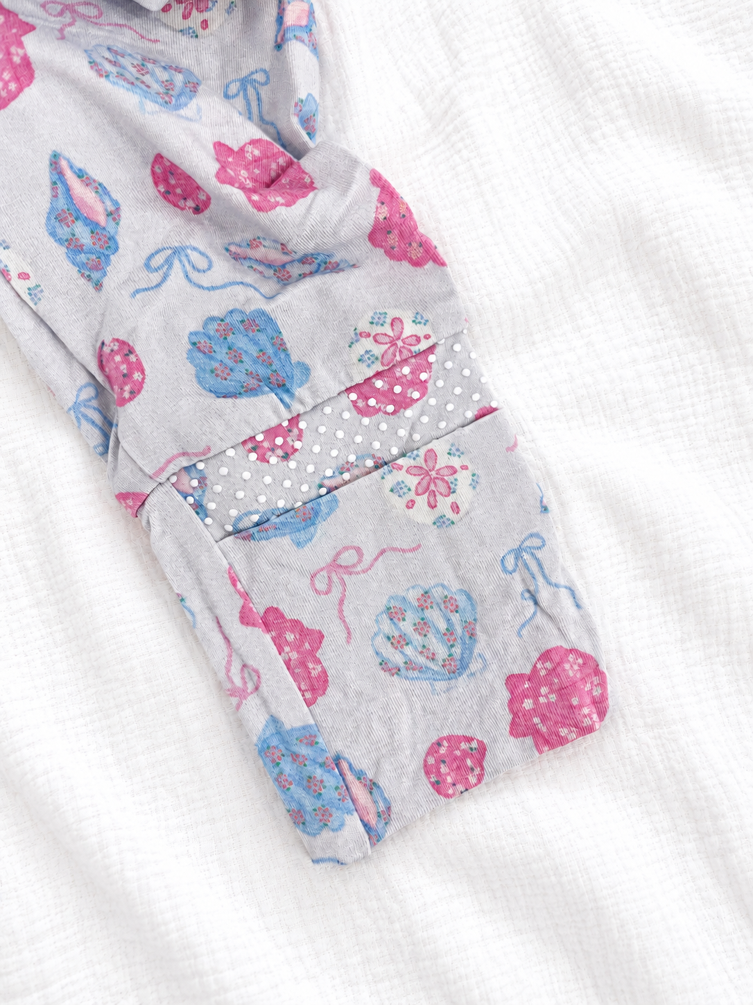 Bamboo Ruffled Footie