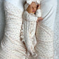 Pretty Petals Ruffled Footie