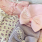 Hand Stitched Newborn Bow Hat