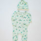 Paddle Pals Bamboo Footie-Mint
