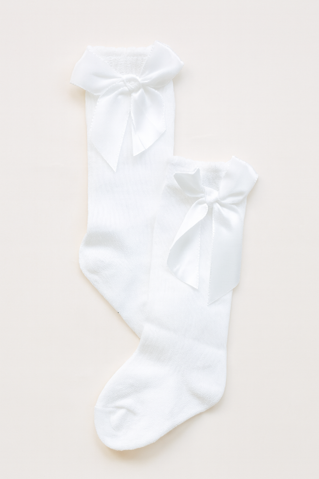 Christmas Knee High Socks with Bow