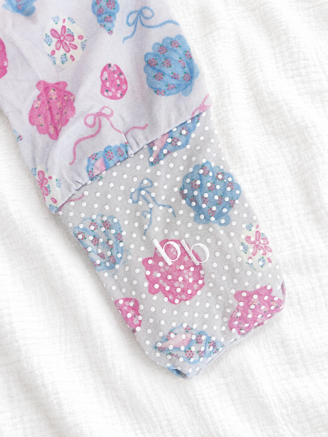 Bamboo Ruffled Footie