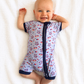 Tiny Firecracker Bamboo Romper