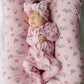 Paddle Pals Bamboo Footie- Pink