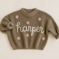 Hand Stitched Chunky Knit Sweater