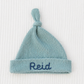 Personalized Hand Stitched Waffle Knit Hat