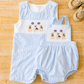 Embroidered Patriotic Puppy Romper