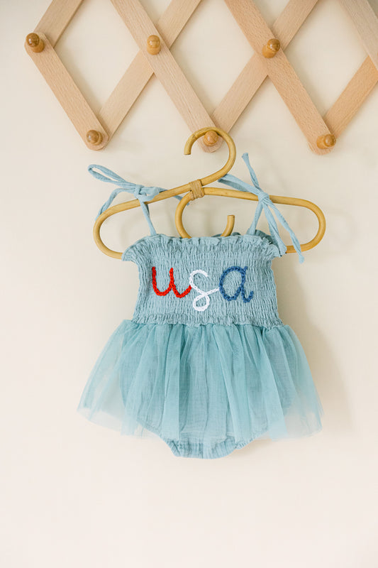 Hand Stitched USA tutu