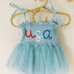 Hand Stitched USA tutu