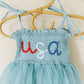 Hand Stitched USA tutu