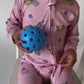 Paddle Pals Bamboo Footie- Pink