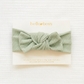Organic Cotton Waffle Bow