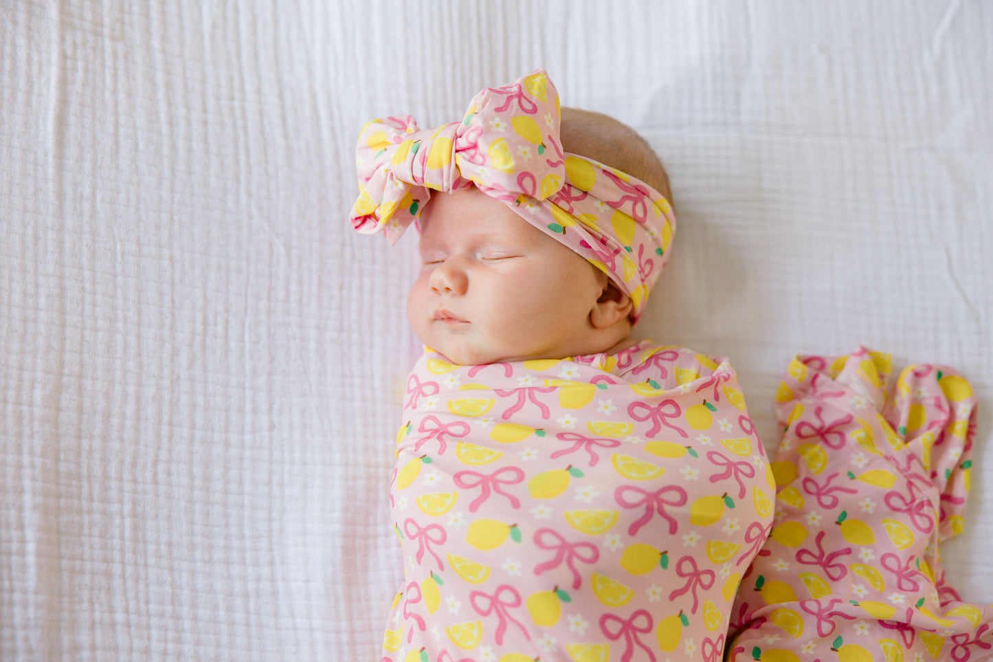 Pink Lemonade Swaddle | Blanket