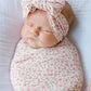 Pink Blossom Swaddle | Blanket