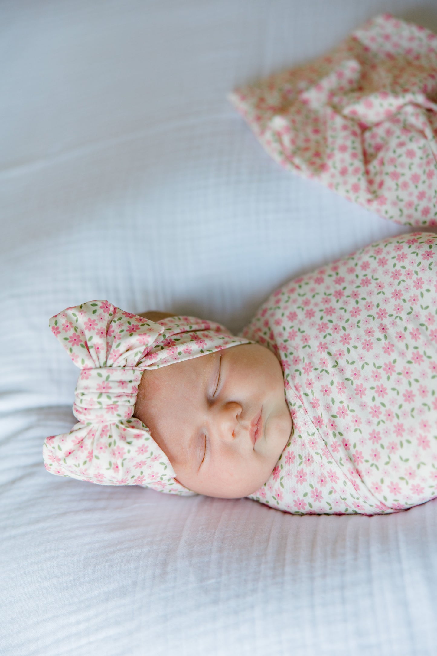 Pink Blossom Double Knot Bow