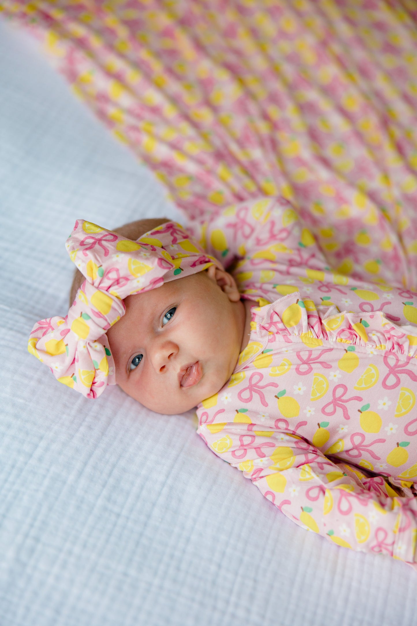 Pink Lemonade Double Knot Bow
