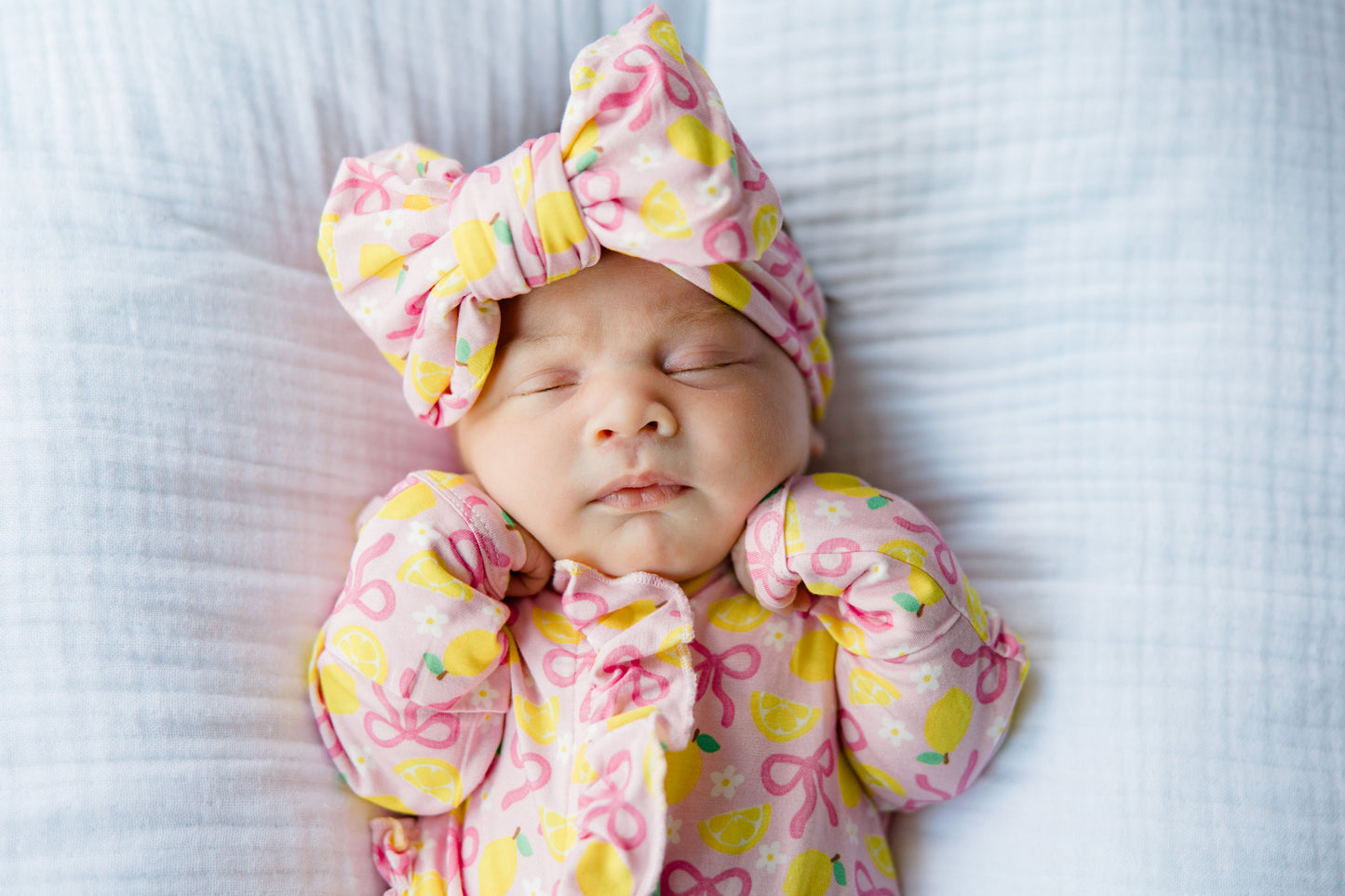 Pink Lemonade Double Knot Bow