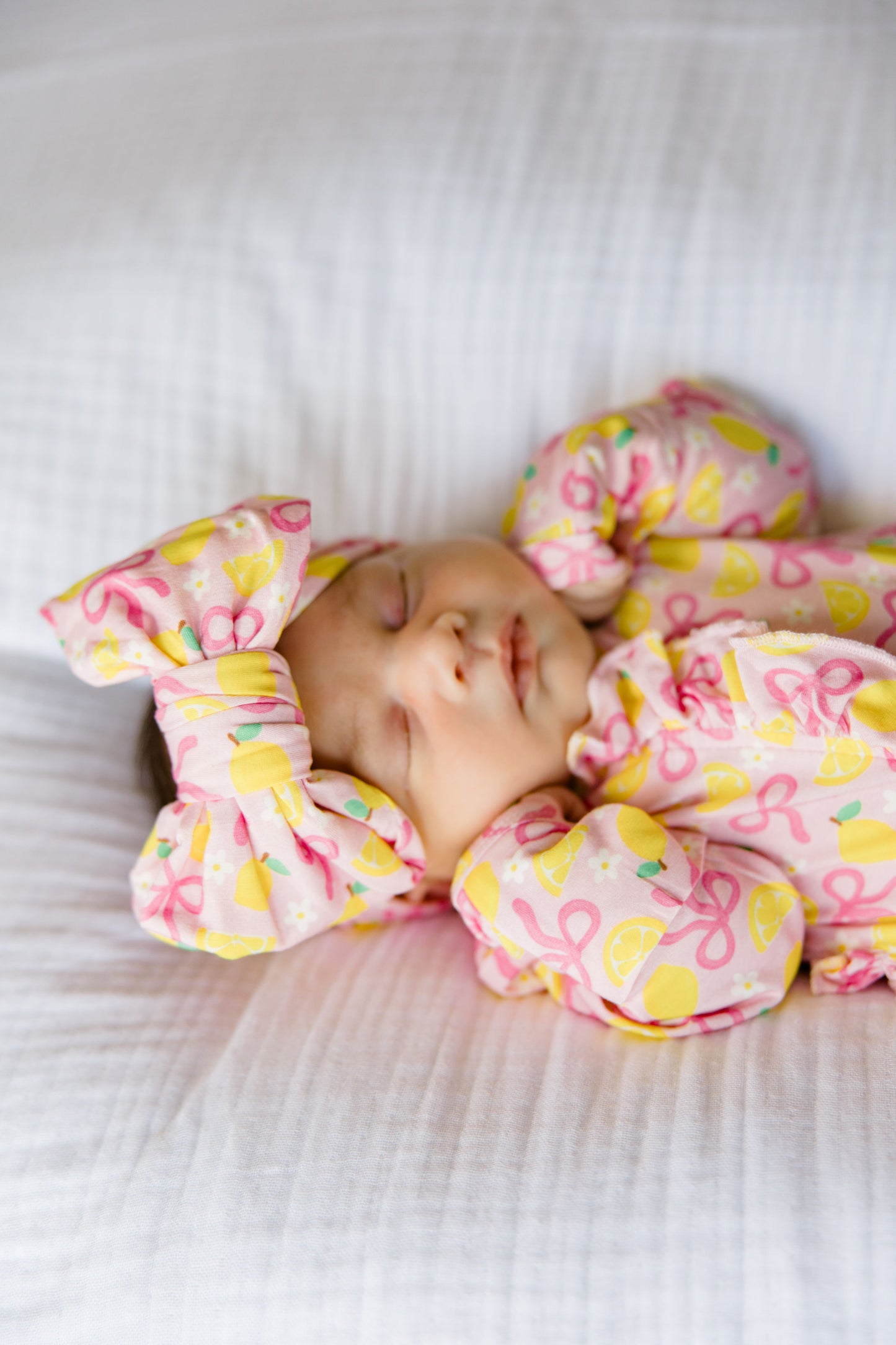 Pink Lemonade Double Knot Bow