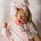 Pink Blossom Double Knot Bow