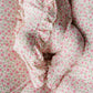 Pink Blossom Ruffled Footie