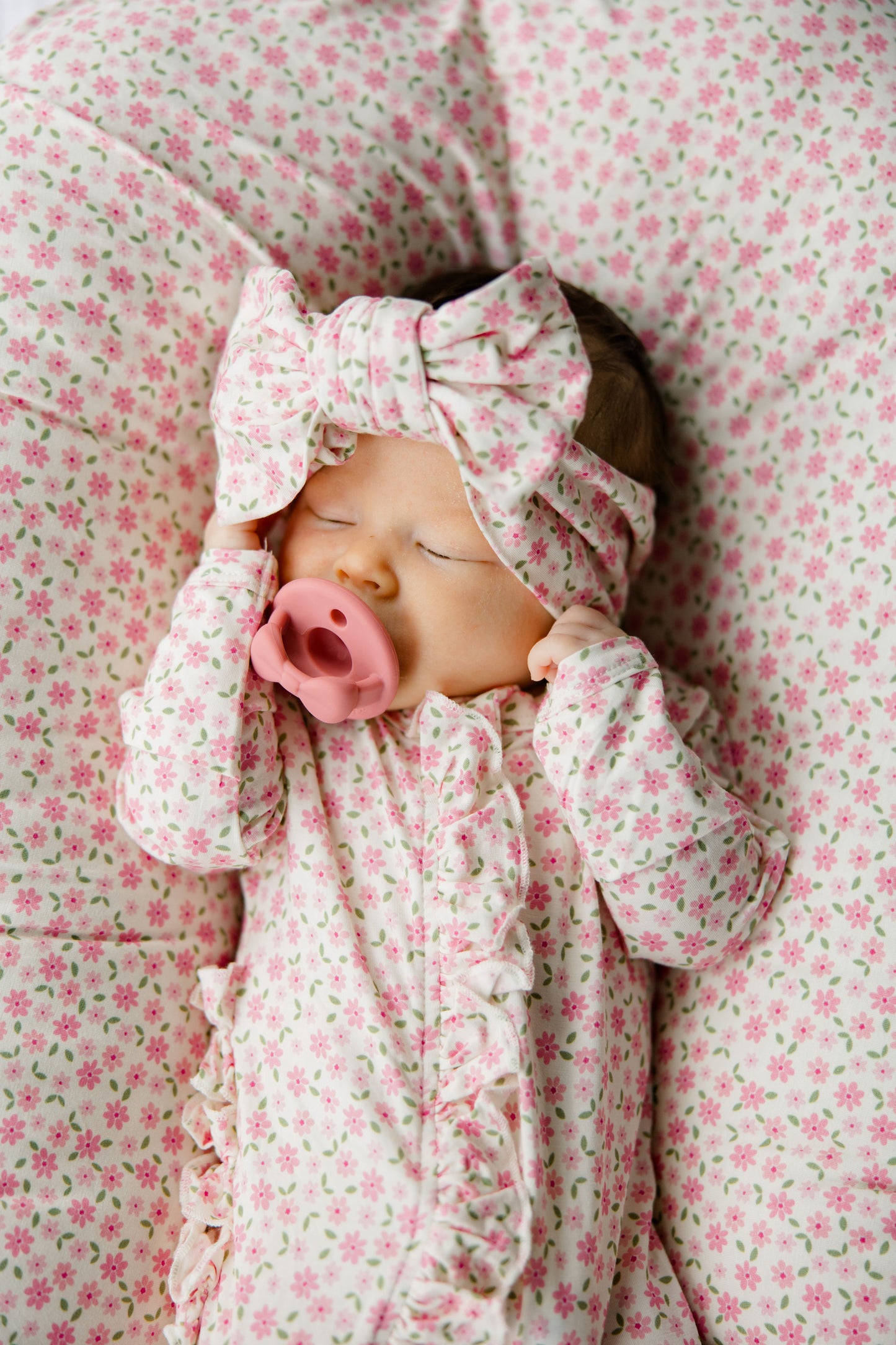 Pink Blossom Swaddle | Blanket