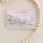 Floral Baby Girl Bow Headband - BellaBerryDesigns